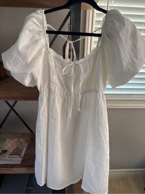 Idem Ditto White Dress Sz S